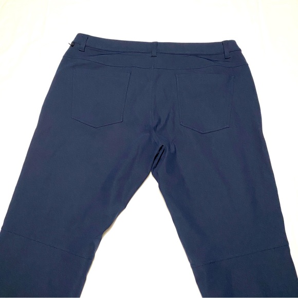 Lululemon Men's ABC Slim-Fit Pant 36" Warpstreme Navy - Picture 4 of 13